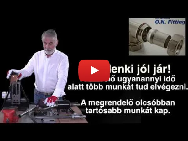 ON japán rozsdamentes csőszerelési technológia