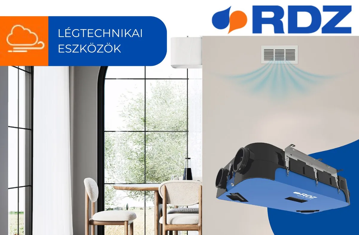 Energiahatékony, modern szellőzési rendszerek egyenesen Olaszországból